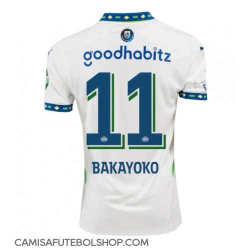 Camisa de time de futebol PSV Eindhoven Johan Bakayoko #11 Replicas 3º Equipamento 2024-25 Manga Curta